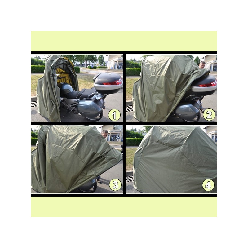 Garage Moto Et Scooter Beeper Minipark Abri Souple Pour Motos Et